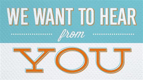 Hear from You